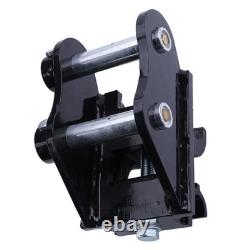 Quick Hitch Bucket Coupler Attachment for Mini Excavator 25mm Pin Heavy Duty