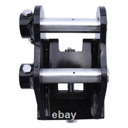 Quick Hitch Bucket Coupler Attachment for Mini Excavator 25mm Pin Heavy Duty