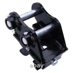 Quick Hitch Bucket Coupler Attachment for Mini Excavator 25mm Pin Heavy Duty