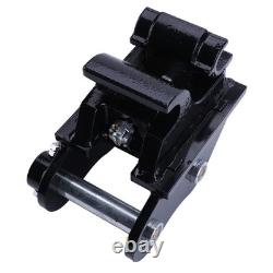 Quick Hitch Bucket Coupler Attachment for Mini Excavator 25mm Pin Heavy Duty