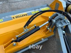 RAPTOR X Heavy Duty 180 Verge Flail Mower (Hammer Flails) NEW for tractor