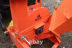 RG100 Tractor Mounted PTO Chipper by Rock Machinery