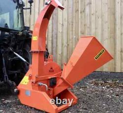 RG100 Tractor Mounted PTO Chipper by Rock Machinery