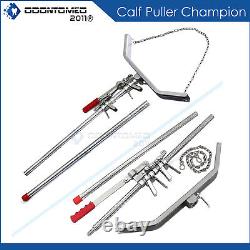 Ratchet Calf Puller Heavy Duty Calving Extractor Veterinary Surgical Instruments