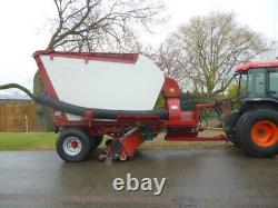 Road/paddock sweeper/suction hose/leaf collector/Tipping trailer