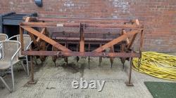 SISIS HDS 32 Tractor Mounted Slitter Aerator With Heavy duty Roller