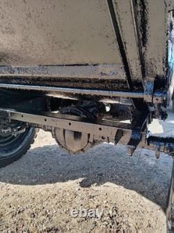 Self Tipping Dump Trailer Heavy Duty Landrover Wheels Tractor