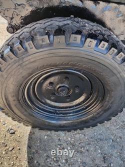 Self Tipping Dump Trailer Heavy Duty Landrover Wheels Tractor