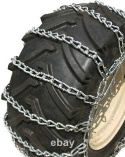 Snow Chains 26 X 12 X 12, 26 12 12 Heavy Duty Tractor Tire Chains Set of 2