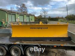 Snow Plough Heavy Duty Contractors With Cat 2 A Frame