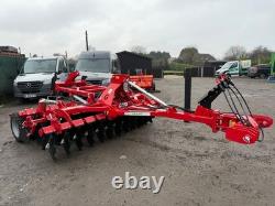 Speed-Disc Harrow Cultivator 3.0m, Tyres Roller, Heavy duty, NEW