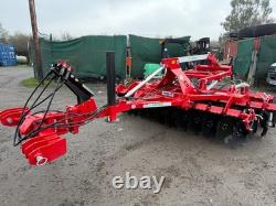 Speed-Disc Harrow Cultivator 3.0m, Tyres Roller, Heavy duty, NEW