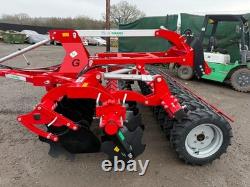 Speed-Disc Harrow Cultivator 3.0m, Tyres Roller, Heavy duty, NEW