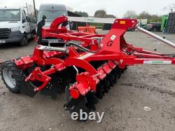 Speed-Disc Harrow Cultivator 3.0m, Tyres Roller, Heavy duty, NEW
