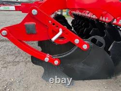 Speed-Disc Harrow Cultivator 3.0m, Tyres Roller, Heavy duty, NEW
