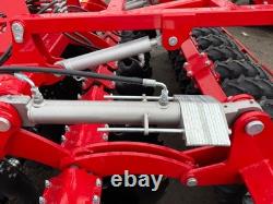 Speed-Disc Harrow Cultivator 3.0m, Tyres Roller, Heavy duty, NEW