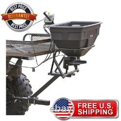 Spreader Seeder Fertilizer Heavy Duty ATV UTV Utility Tractor 125 Lb. Capacity