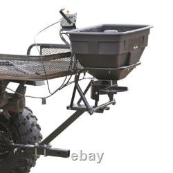 Spreader Seeder Fertilizer Heavy Duty ATV UTV Utility Tractor 125 Lb. Capacity