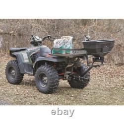 Spreader Seeder Fertilizer Heavy Duty ATV UTV Utility Tractor 125 Lb. Capacity