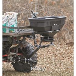 Spreader Seeder Fertilizer Heavy Duty ATV UTV Utility Tractor 125 Lb. Capacity