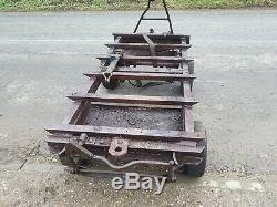 Stationary Engine, Barn Find, Vintage Tractor, Heavy Duty Trolley 4 Restoration