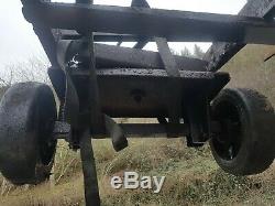 Stationary Engine, Barn Find, Vintage Tractor, Heavy Duty Trolley 4 Restoration