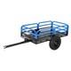 Steel Garden Trolley Cart 425l Atv Dump Trailer Utility For Tractor Lawn Mower
