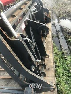 Strimech Heavy Duty Buckrake Fits Loading Shovel Telehandler Tractor