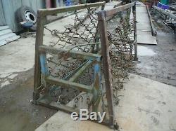 Strong Wrought Iron Chain Harrow Tow able For Heavy Duty Harrowing