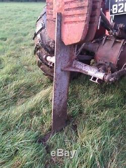 Subsoiler. Mole Plough. Tractor. Ferguson. Areator. Drainage. Field. Paddock