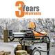 Super Heavy Duty 37 Ton Hydraulic Log Splitter, 3 Year Warranty Uk Delivery