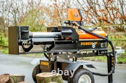 Super Heavy Duty 37 Ton Hydraulic Log Splitter, 3 Year Warranty UK Delivery