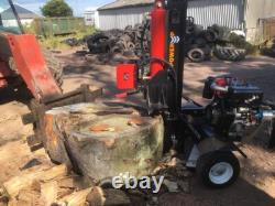 Super Heavy Duty 37 Ton Hydraulic Log Splitter, 3 Year Warranty UK Delivery