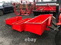 TRANSPORT TIPPING BOX, 3 POINT LINKAGE, COMPACT TRACTORS, HEAVY DUTY 3 size