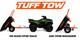 Tuff Tow Tow Behing Tariler Wtractor Tyres & Tow Ball Connector & Wheelbarrow