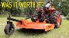 Testing The Cheapest Heavy Duty Tractor Mower On The Market