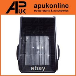 Tipping Quad Trailer with Mesh Sides for ATV Garden Waste Soil or Manure