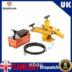 Tire Bead Breaker Motorcycle withFoot Pump UK Tractor AirHose Heavy Duty Tyre