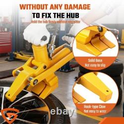 Tire Bead Breaker Motorcycle withFoot Pump UK Tractor AirHose Heavy Duty Tyre