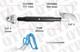 Top Link Knuckle Cat 3 / 3 Hook 485mm Heavy Duty