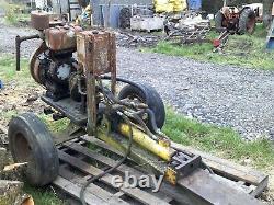 Towable Tractor Driven Heavy Duty Hydraulic Log Splitter