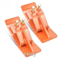 Tractor Bucket Protector 2pcs Heavy Duty Steel Ski Edge Protector With Double