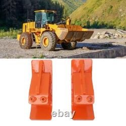 Tractor Bucket Protector 2pcs Heavy Duty Steel Ski Edge Protector With Double