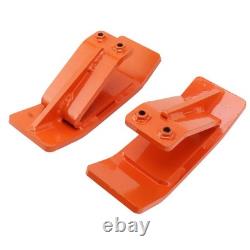 Tractor Bucket Protector 2pcs Heavy Duty Steel Ski Edge Protector With Double