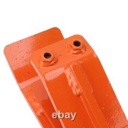 Tractor Bucket Protector Heavy Duty Steel Bucket Attachment Ski Edge Protec SG