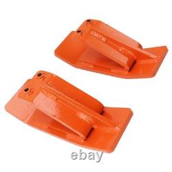 Tractor Bucket Protector Heavy Duty Steel Bucket Attachment Ski Edge Protect NEW