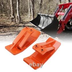 Tractor Bucket Protector Heavy Duty Steel Bucket Attachment Ski Edge Protect NEW