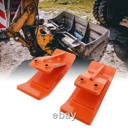 Tractor Bucket Protector Heavy Duty Steel Bucket Attachment Ski Edge Protect NEW
