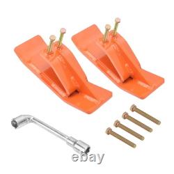 Tractor Bucket Protector Snow Plow Hardware Steel Heavy Duty Attachments Easy