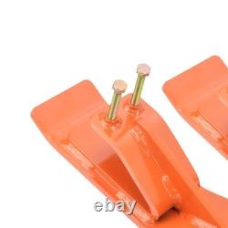 Tractor Bucket Protector Snow Plow Hardware Steel Heavy Duty Attachments Easy